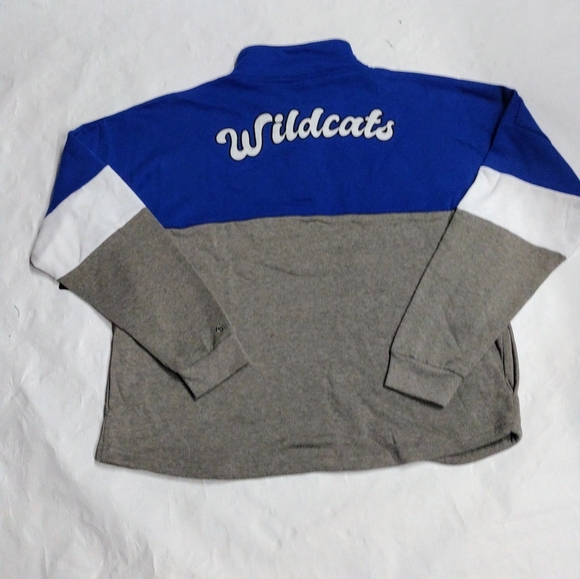 NEW* Kentucky wildcats fleece 4 Snap collar pullover size L-XL 🔥 - Picture 7 of 13